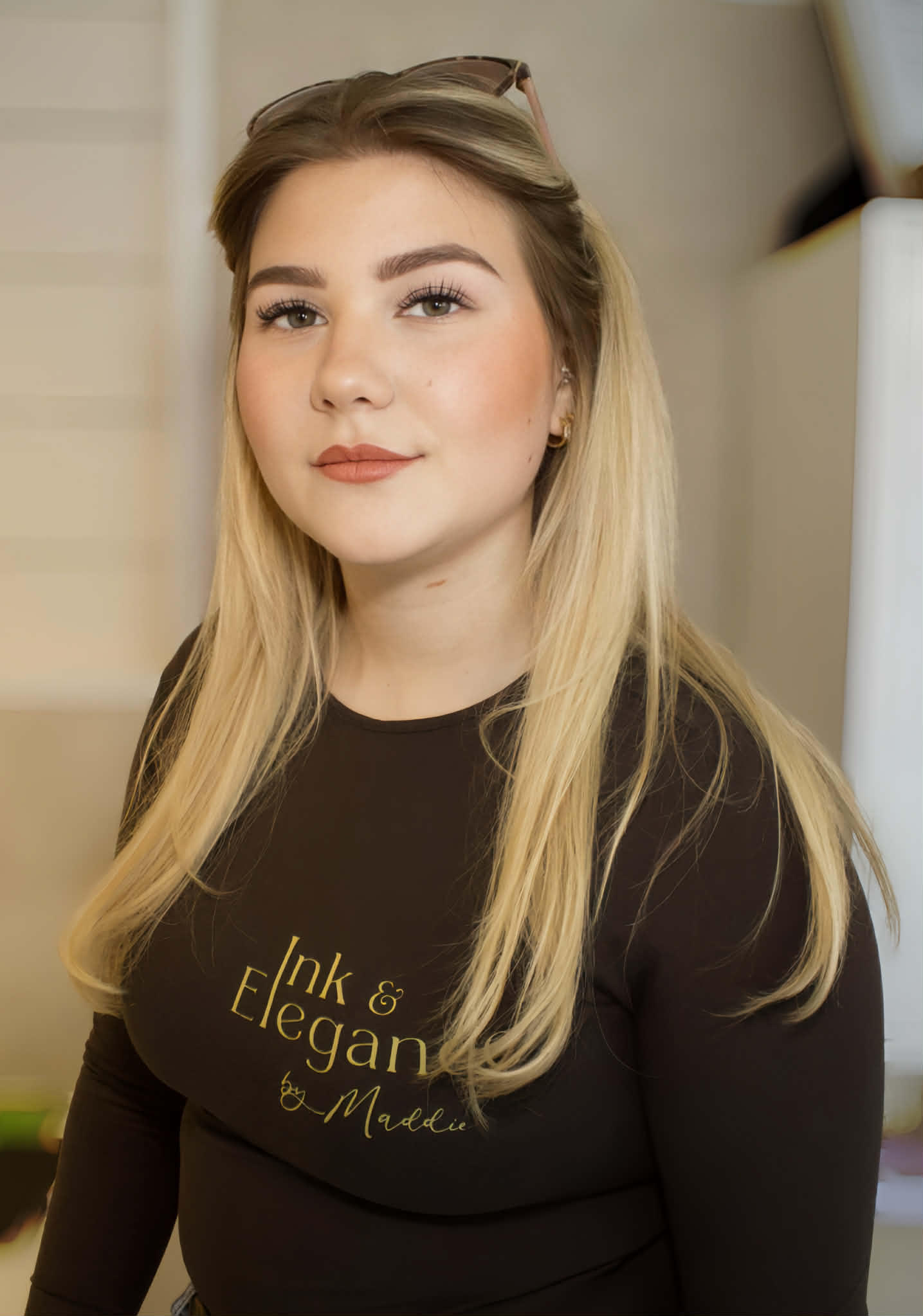 Maddie, owner of Ink & Elegance
